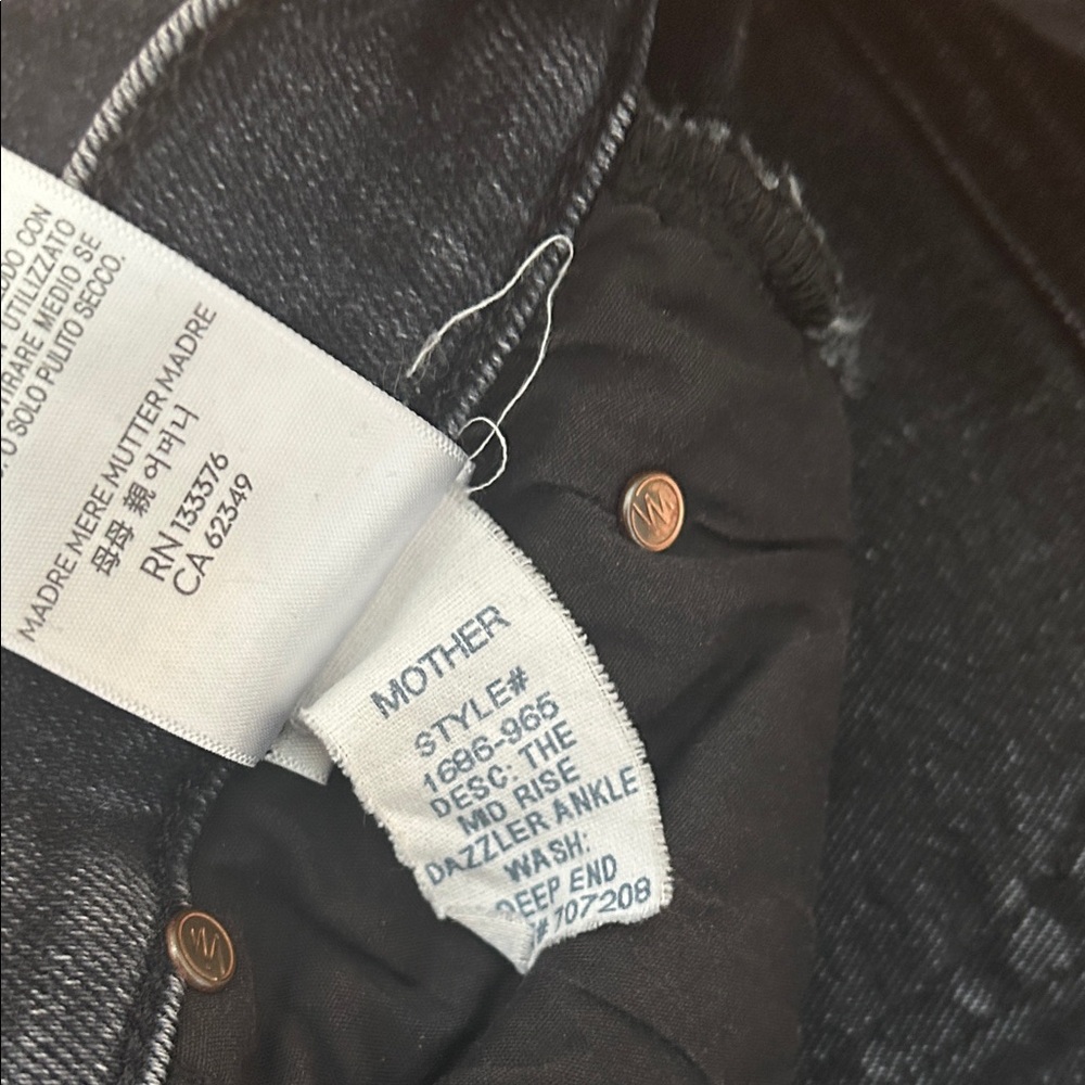 Mother the mid rise dazzler size 26 - Picture 6 of 7